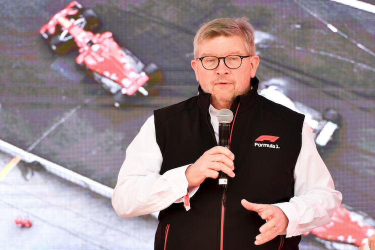 Ross Brawn in Melbourne 2019