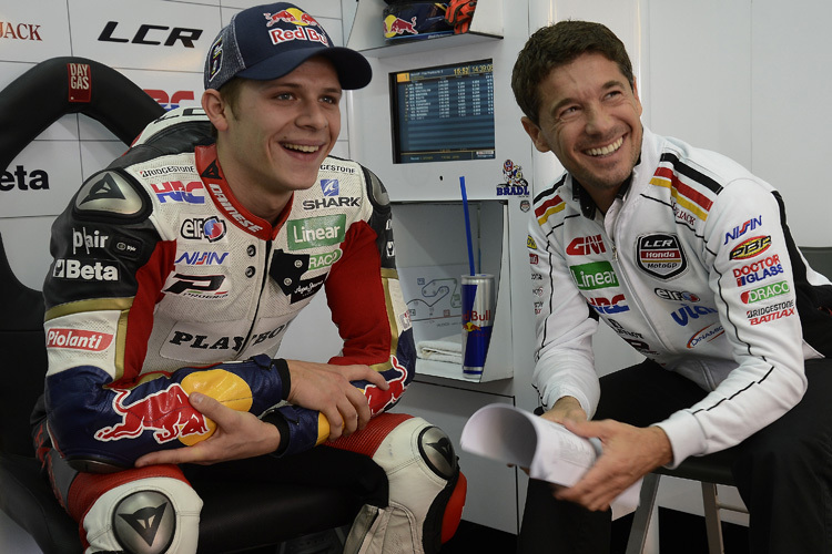 Stefan Bradl und Lucio Cecchinello