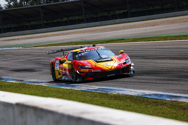 Eliseo Donno auf der Pole in Hockenheim