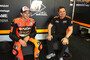 Stefan Bradl mit Forward-Yamaha-Crew-Chief Sergio Verbena