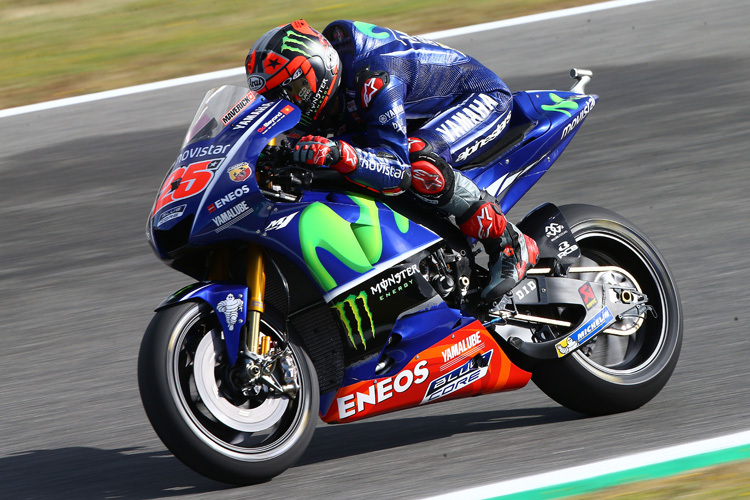 Maverick Vinales (Yamaha) fuhr Bestzeit