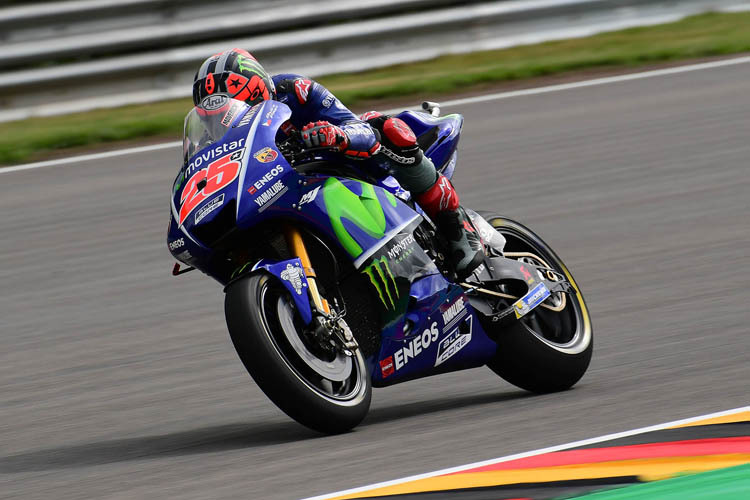 Maverick Viñales büsste nur 0,038 sec ein