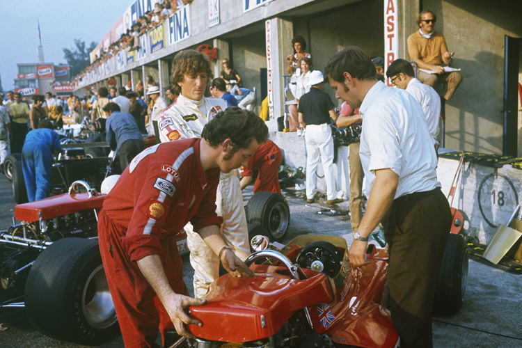 Monza 1970: Jochen Rindt vor seiner letzter Fahrt