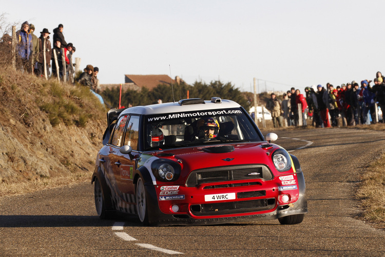 Dani Sordo bei der Rallye Monte Carlo