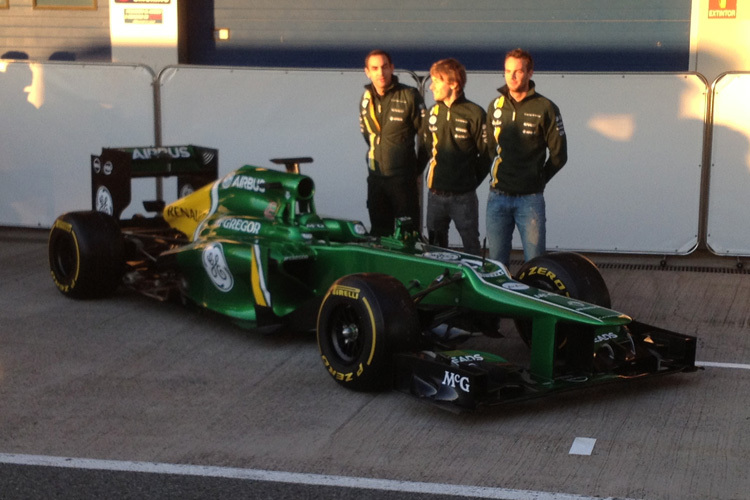 Der Caterham CT03-Renault