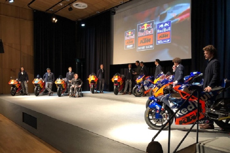 Red Bull KTM Factory Racing MotoGP Team Presentation