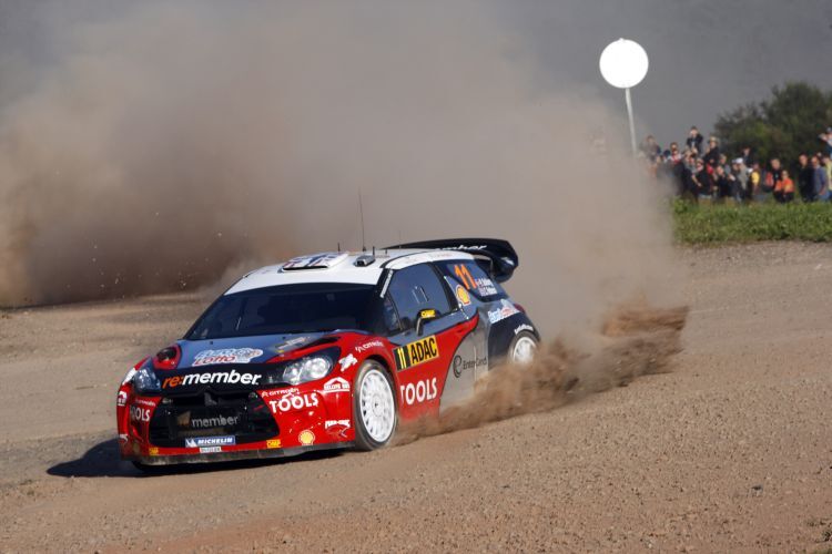 Petter Solberg im privaten Citroen DS3 WRC