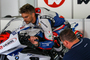 Leon Camier bei der ersten Sitzprobe