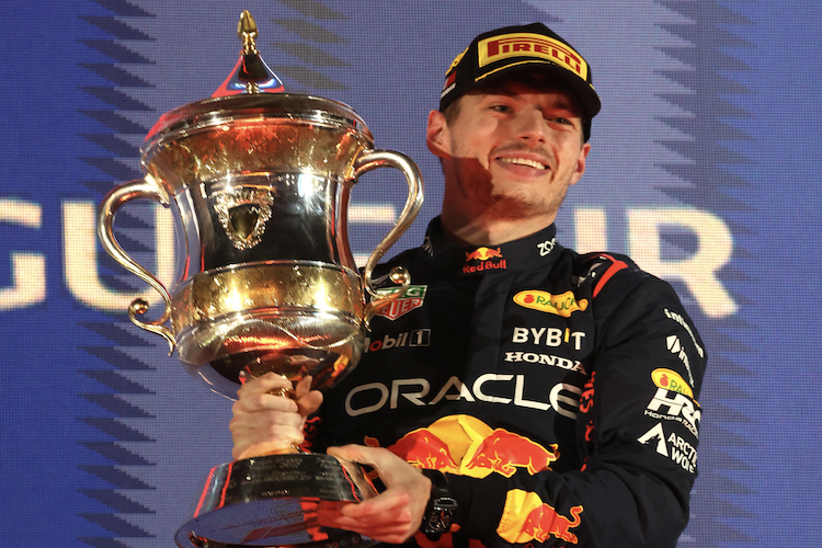 Bahrain-Sieger Max Verstappen