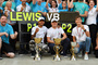 Hamilton, Bottas und Russell in Sotschi 2018