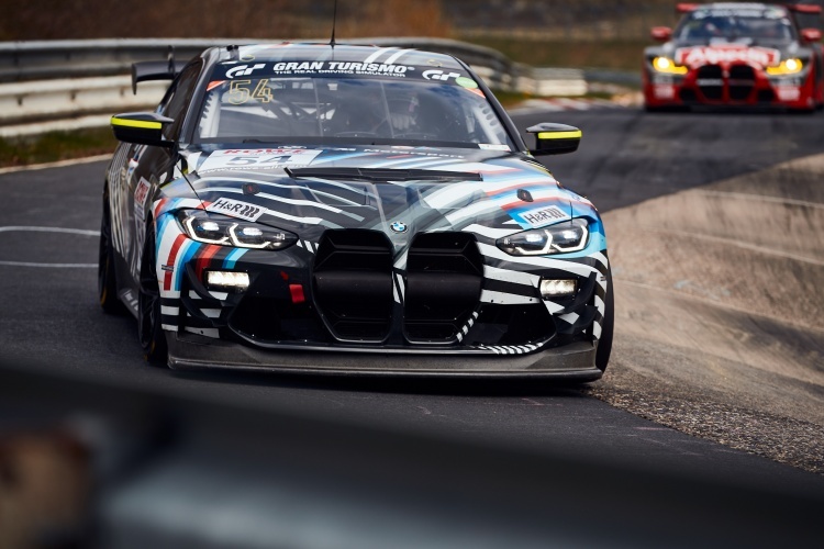 Der neue BMW M4 GT4 auf der Nordschleife