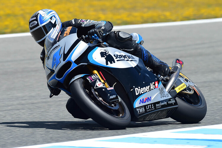 Randy Krummenacher beim Jerez-GP 