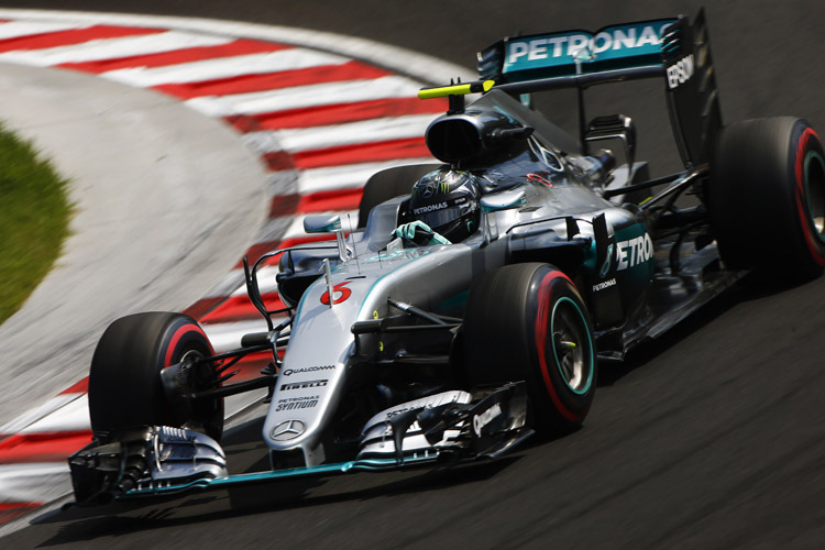 Nico Rosberg war in der letzten Trainingsstunde der Schnellste