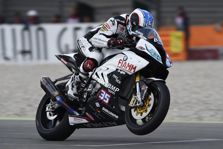 Raffaele De Rosa (Althea BMW) führt aktuell den Superstock-1000-Cup an