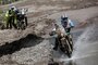 Die einen kämpfen noch, die anderen stehen schon – die Rallye Dakar fordert den Teilnehmern alles ab