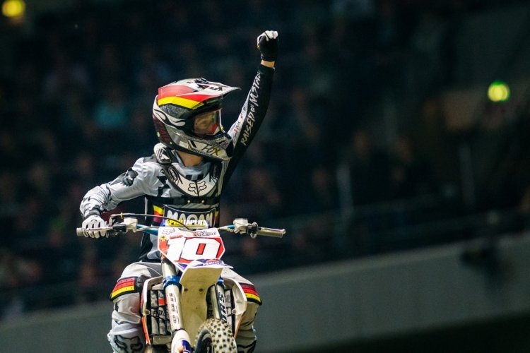 Carl Ostermann hatte beim Arenacross in Sheffield keine Mühe