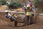 Ein Leben fürs Gespanncross: René Boon mit Marcel Willemsen 2001 beim GP von Belgien in Neeroeteren