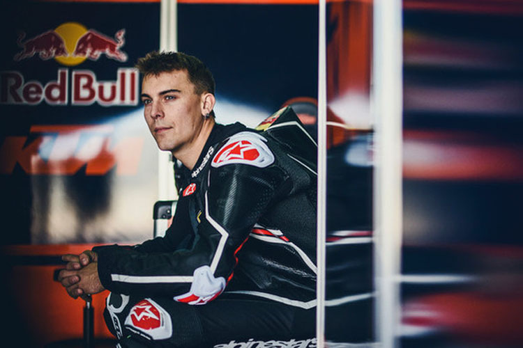 Markus Reiterberger beim KTM-Test