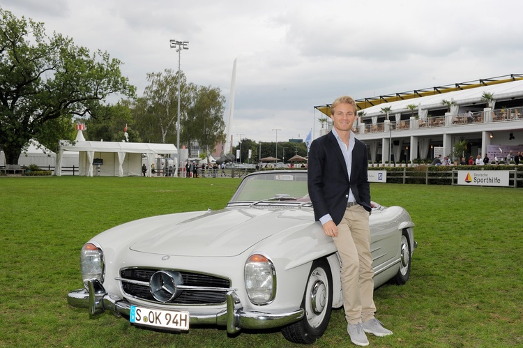 Nico Rosberg beim CHIO in Aachen