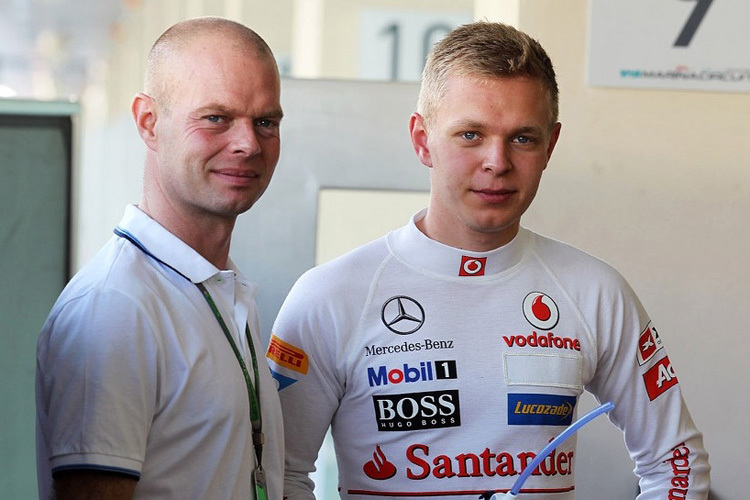 Jan und Kevin Magnussen 2014