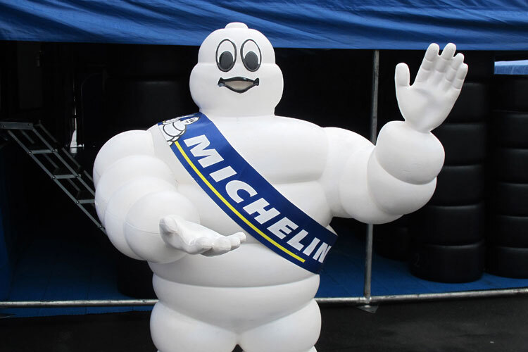 Das Michelin-Männchen wird es in der Formel 1 so bald nicht mehr geben