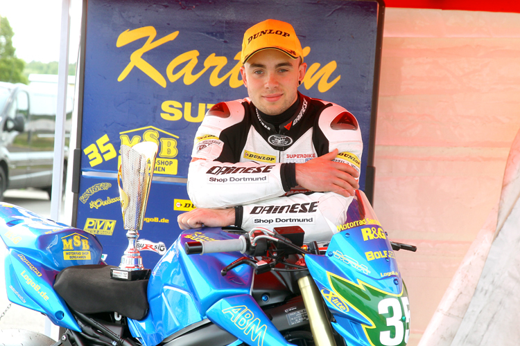 Kjel Karthin ist der erste Gesamtsieger der neuen Klasse SuperNaked