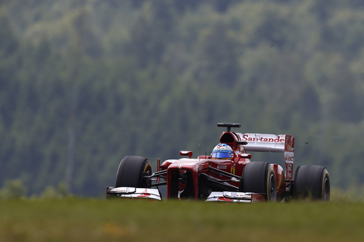 Oder stehen Ferrari und Alonso morgen mit ihrer Taktik im Wald?