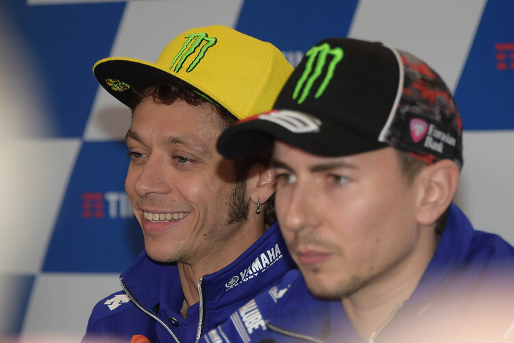 Haben zusammen 14 Barcelona-Siege: Rossi und Lorenzo