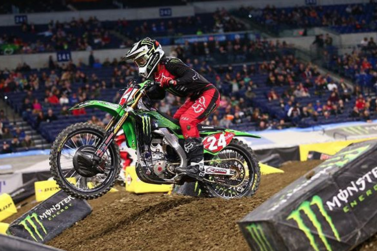 Austin Forkner gewann auch in Indianapolis