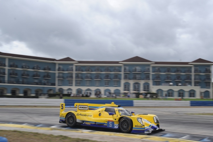 Traditionsreiches Gelb beim Oreca 07 vom Team Penske