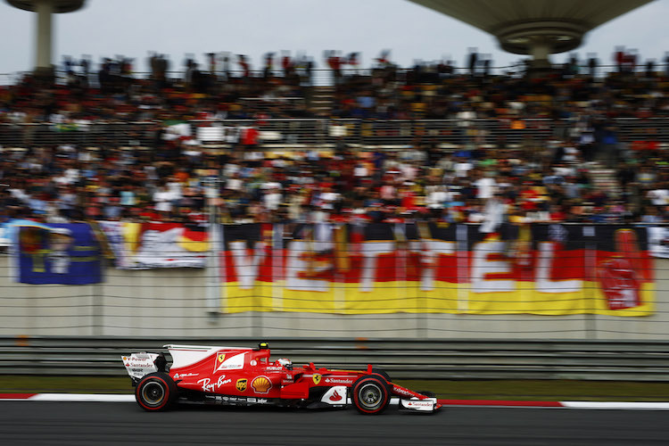 Kimi Räikkönen im Abschlusstraining