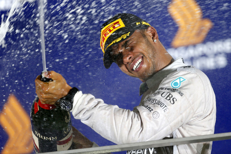 Keiner hat 2015 öfter gewonnen als Lewis Hamilton