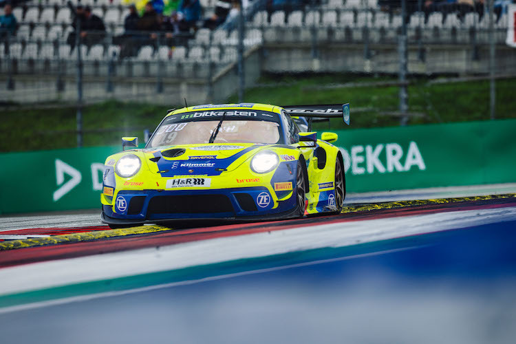  Christian Engelhart fuhr im älteren Porsche auf die Pole-Position