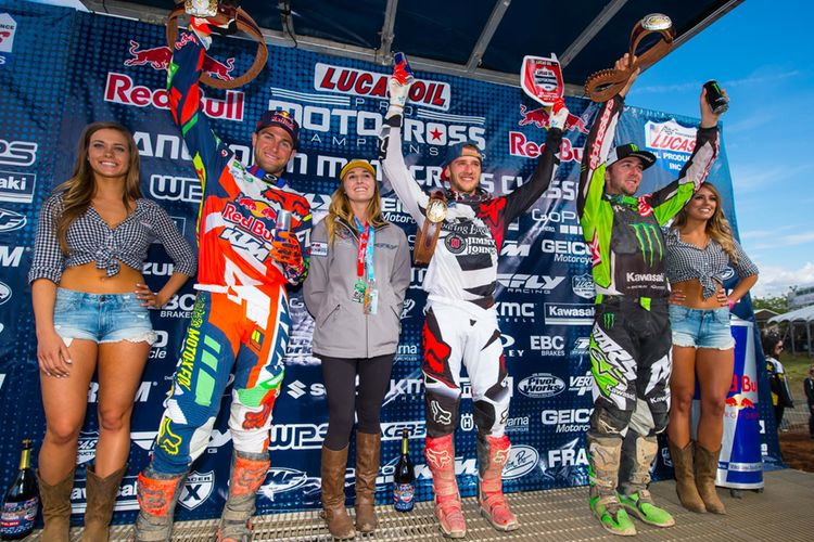 Ken Roczen gewinnt das Eröffnungsrennen von Hangtown vor Ryan Dungey und Eli Tomac