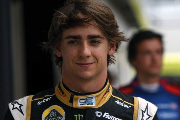 Schon in der GP2-Serie trug Esteban Gutiérrez einen Lotus-Overall