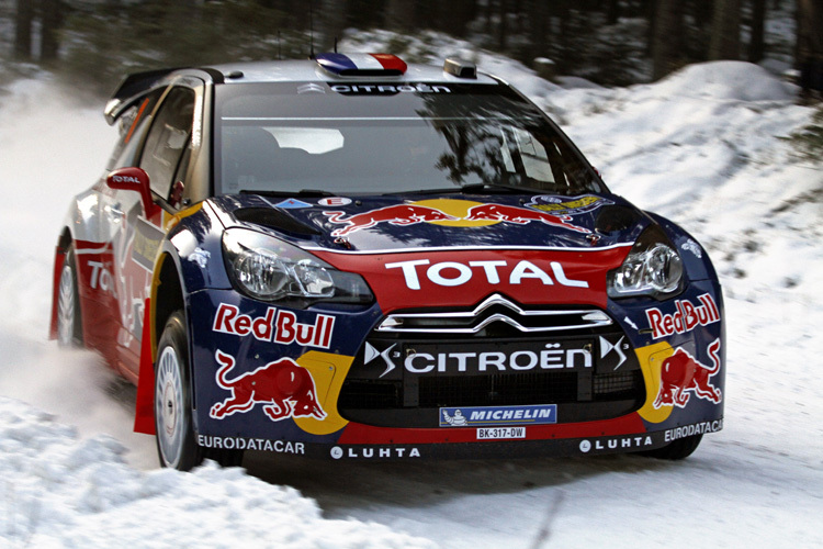 Loeb bei der Rallye Schweden 2012