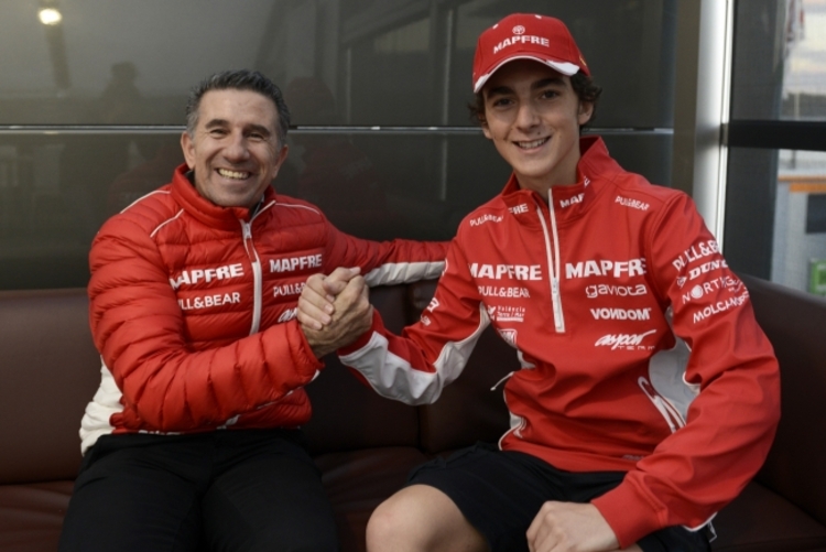 Jorge «Aspar» Martinez tritt 2015 mit drei Fahrern an. Einer davon ist Francesco Bagnaia