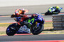 Im Rennen: Jorge Lorenzo hat Dani Pedrosa und Valentino Rossi bereits distanziert
