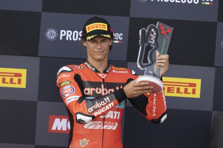 Wahre Freude will bei Nicolo Bulega bei dritten Plätzen nicht mehr aufkommen