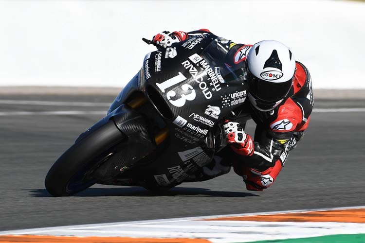 Romano Fenati auf der Kalex in Valencia