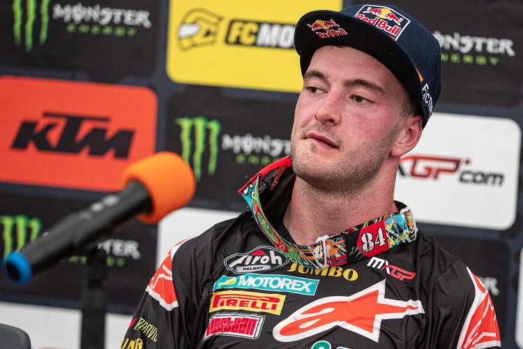 Jeffrey Herlings äußerte sich in der Pressekonferenz zum Thema MXoN