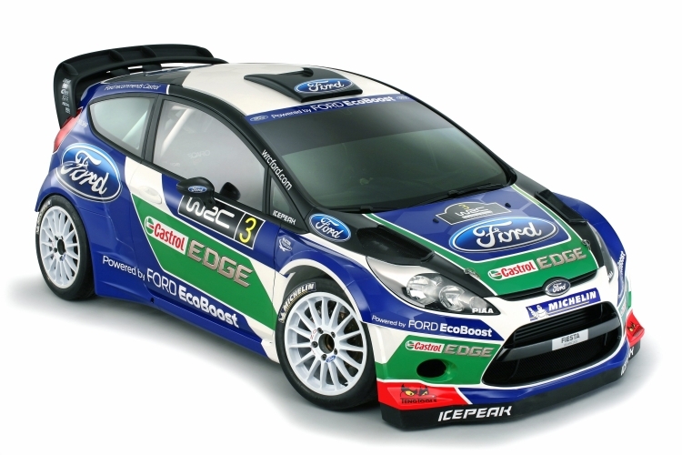 Der Ford Fiesta RS WRC im neuen Design