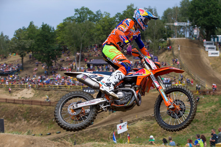 Jeffrey Herlings siegte in Loket und baute seine WM-Führung auf 30 Punkte aus