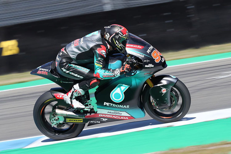 Jonas Folger auf der Kalex des Petronas-Teams