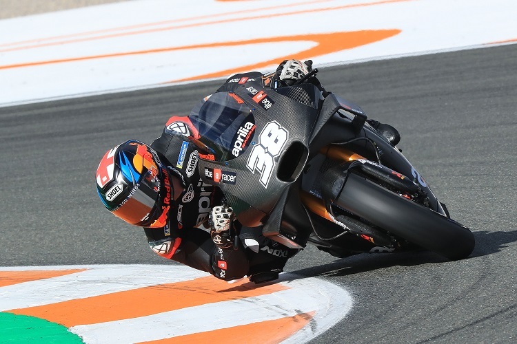 Bradley Smith auf der Aprilia