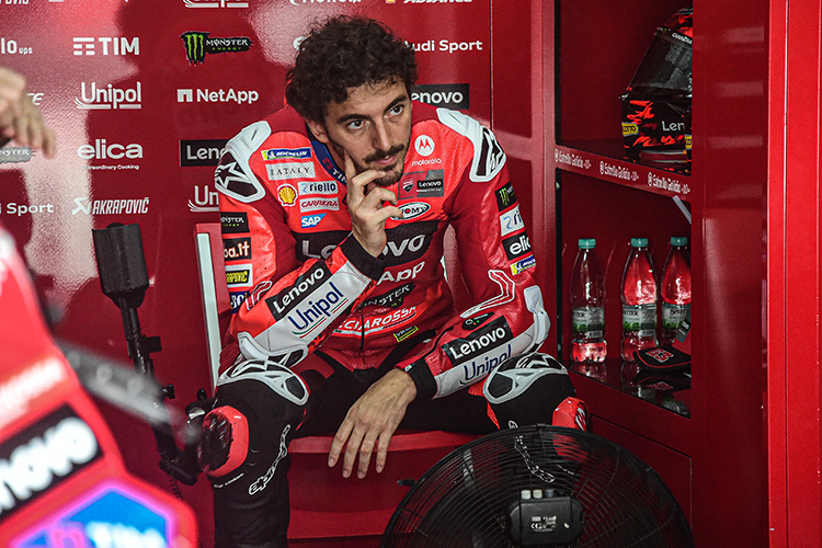 Nur 23 Runden: Pecco Bagnaia