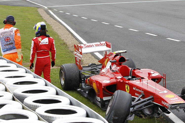 Felipe Massa: Die Crash-Serie geht weiter