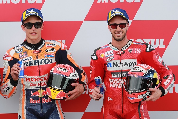 Márquez steht auf Pole, WM-Leader Dovizioso auf Platz 3