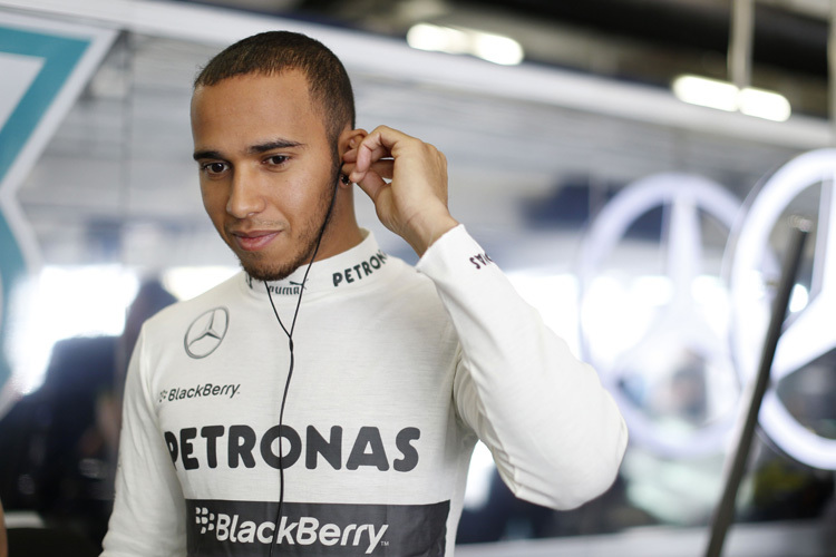 Mercedes-Star Lewis Hamilton