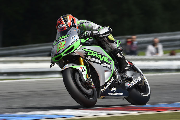 Leon Camier auf der Drive M7 Aspar Honda